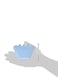 Pureline Oralcare Denture Container Capable of Soaking a Complete Upper and Lower Denture, Light Blue