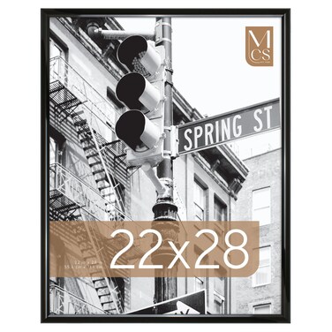 MCS Trendsetter Poster Frame, Black, 22 x 28 in, Single