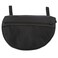 ROMIRUS Insulated Stroller Organizer, Side Sling Stroller Saddle Bag, Black