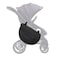ROMIRUS Insulated Stroller Organizer, Side Sling Stroller Saddle Bag, Black