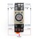 Baomain DC 24V H3Y-2 Time Delay Relay Solid State Timer 30S DPDT w Socket