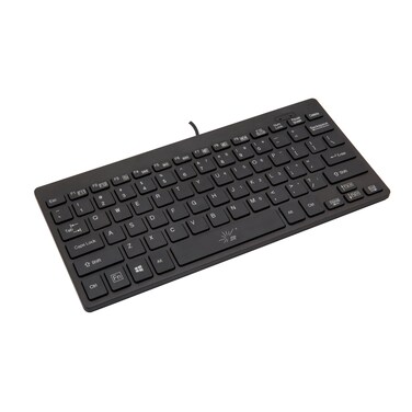 SR Mini Keyboard Wired Thin Light 78 Keys Usb Multimedia Small for Pc Computer Laptop