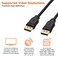 Basics Amazon DisplayPort to DisplayPort HD Display Cable - 3 Feet