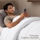 Utopia Bedding Down Alternative Comforter (Twin, White) - All Season Comforter - Plush Siliconized Fiberfill Duvet Insert - Box Stitched