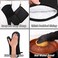 Webake Silicone Baking Gloves, Silicone Coating Potholders with Quilted Cotton Liner by Webake