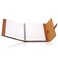 Gallaway-Leather-Padfolio-Portfolio, Folder-Slim-Notebook, Note-Pad-Holder, Desk-Accessories, Brown