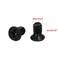 uxcell Computer PC Case 3.5" HDD 6#-32 Flat Phillips Head Hard Drive Screw Black 200pcs