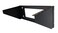 KENUCO (6U, Black) - 6U 48cm Wall Mountable Vertical Wall Rack Mount