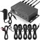 ICESPRING Infrared Repeater System IR Repeater Kit Control Up To 10 Devices Hidden IR System Infrared Remote Control Extender Kit