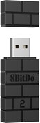 8BitDo Wireless USB Adapter 2 for Switch 2, Windows PC, Mac and Raspberry Pi, for PS5, PS4, Switch Pro Controller and More (Black Edition)