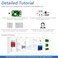 Freenove Ultrasonic Starter Kit for Raspberry Pi, Model 3B+ 3B 3A+ 2B 1B+ 1A+ Zero W, Python C Java, 47 Projects, 350+ Pages Detailed Tutorials, 170+ Components