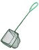 Pawfly 4 Inch Aquarium Net Fine Mesh Small Fish Catch Nets with Plastic Handle - Green