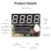 MiOYOOW WHDTS 4-Digit Digital Clock Kits with PCB for Soldering Practice Learning Electronics with English Instructions
