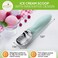 Spring Chef Ice Cream Scoop with Comfortable Handle, Mint