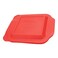 Pyrex 8 Inch Square Baking Dish With Red Lid Earplug, 15 cm, Black