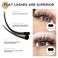 Lashview Eyelash Extensions 0.20mm D Curl SUPER MATTE Ellipse Flat False Eyelash Extensions Soft Application-friendly Lashes Mix Tray