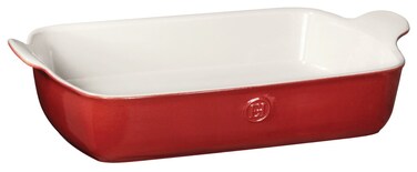 Emile Henry HR Ceramic Individual rectangular baker, Rouge