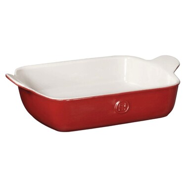 Emile Henry 10.25" x 7" Rectangular Baker   Rouge