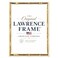Lawrence Frames Bamboo Design Metal Frame, 5x7, Gold