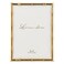 Lawrence Frames Bamboo Design Metal Frame, 5x7, Gold