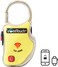 eGeeTouch Smart Luggage Lock with Patented Dual Access Tech, NFC + Bluetooth, Vicinity Tracking (Black 2 Pack)