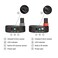 SIIG CE-RC0014-S1 Ultra Compact Wireless IR Remote Control Extender Kit - 200M