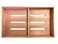 F.e.s.s. Melostu Fess Storage versatility Cedar Tray with Adjustable Divider