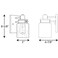 Progress Lighting P300045-020 Bath &amp; Vanity, 1 Light, Antique Bronze