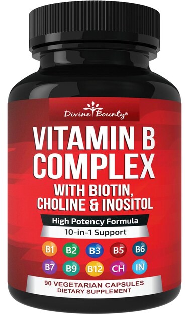 Divine Bounty Super B Complex Vitamins
