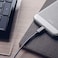 Moshi Integra USB-A Charge/Sync Cable with Lightning connector - Titanium Gray