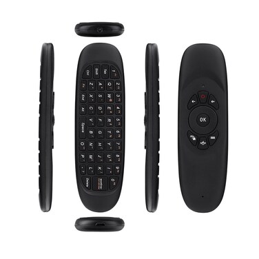 BIFANS Smart Remote Replacement, Fly Air Mouse Multifunctional Remote with Keyboard, Mini Wireless Keyboard &amp; Remote Control for KODI Android Box HTPC IPTV PC Pad Xbox 360 (G64)