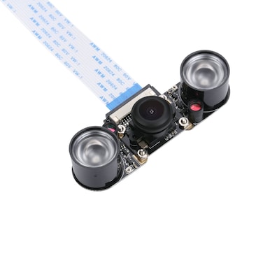 Unistorm Raspberry Pi 3 Model B plus Camera Fisheye Wide Angle 5MP 1080p Night Vision Camera Module for Raspberry Pi 3 Model B+ and Model B