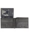 Steve madden Leather Rfid Blocking Wallet With Extra Capacity Id Window