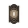 Nostalgic Warehouse 719710 Meadows Switch Plate with Single Toggle, Antique Brass