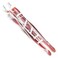 LUXXII (2 Pack) Practical Nail Art Tools Pedicure Cuticle Trimmer Remover Pusher Dead Skin Callus Removal Fork Brown (B)