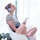 AILIHEN MS300 Wired Headphones, Stereo Foldable Headset for iOS Android Smartphone Laptop Tablet PC Computer (Violet)