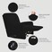 Easy-Going Recliner Stretch Sofa Slipcover 23" Black unknown