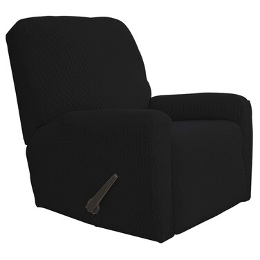 Easy-Going Recliner Stretch Sofa Slipcover 23" Black unknown