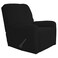 Easy-Going Recliner Stretch Sofa Slipcover 23" Black unknown