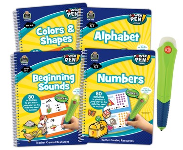 Teacher Created Resources Power Pen &amp; Learning Books Set - 4 Book Set