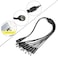 Futurebatt DC 12V 5A Power Supply Adapter with 8 Splitter Power Cable for Security Camera CCTV DVR Surveillance System LED Power Transformers-Fits Analog/AHD DVR/Camera