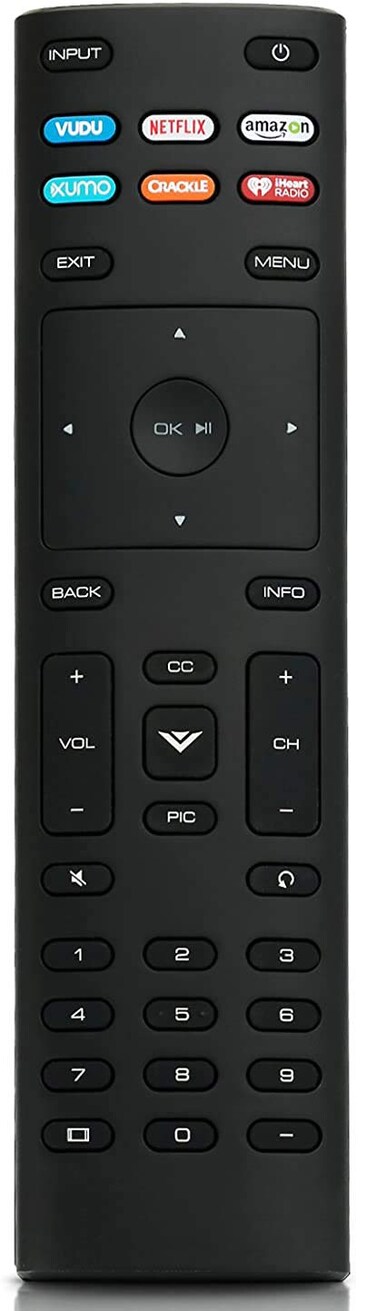 Smartby New XRT136 Remote Control Works Vizio D24f-F1 D43f-F1 D50f-F1 E43-E2 E60-E3 E75-E1 M65-E0 M75-E1 P55-E1 P65-E1 P75-E1 More