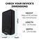 HumanCentric HumanCentric Adjustable Small Device Wall Mount (Wide)   Modems, Cable Boxes, DVD Players, Streaming Media Devices   Patented