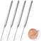 KETAR HUELE 4Pcs Clay Needle Tools Ceramic Detail Tools Pottery Sculpture Needle Detail Tools