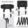 B-Land Cell Phone Holder, Tablet Holder iPad Stand Universal Phone Stand, Lazy Bracket, DIY Free Rotating Gooseneck Mounts with Multiple Function