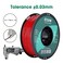 eSUN PLAPlus Filament, Fire Engine Red, 1.55 kg