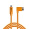 Tether Tools TetherPro USB-C to 3.0 Micro-B Right Angle, 15' (4.6m) ORG