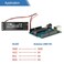 MakerFocus 2pcs I2C OLED Display Module 0.91 Inch I2C SSD1306 OLED Display Module White I2C OLED Screen Driver DC 3.3V~5V for Arduino