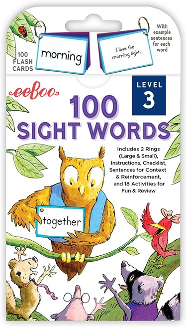 eeBoo 100 Sight Words Level 3