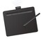 Wacom Intuos Wireless Graphics Drawing Tablet with 3 Bonus Software Included, 7.9" X 6.3", Black (CTL4100WLK0) Small (Wireless)